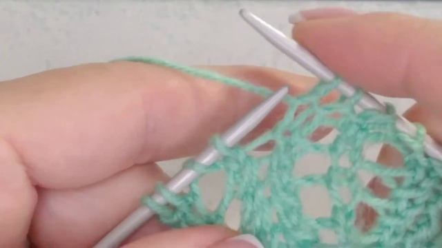 Изумительный АЖУРНЫЙ узор спицами Knitting pattern - PROпетель?