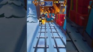 Subway surfers New year новый год прохождение игры