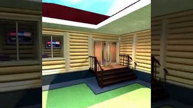 дизайн входа в одноэтажный дом с крылечком #проектодн?