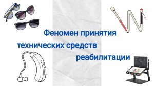 Феномен принятия технических средств реабилитации человеком с нарушением зрения и его окружением