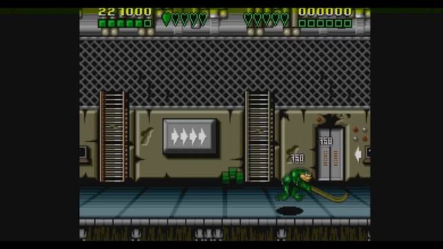 играем в сега Battletoads выпуск 2