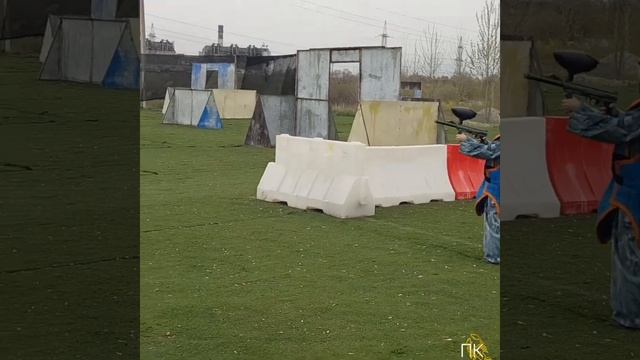 #пейнтбол дети на #paintball