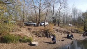 Один день рыбалки, Падовские карьеры с высоты птичьег?