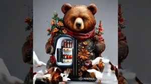 весёлый холодильник