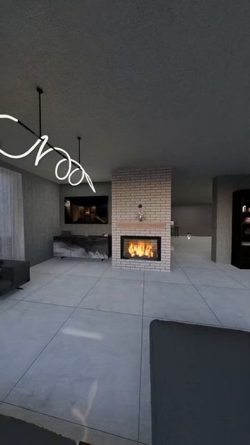 Дизайн Камина из кирпича 🧱 #камин #fireplace #design смотреть онлайн