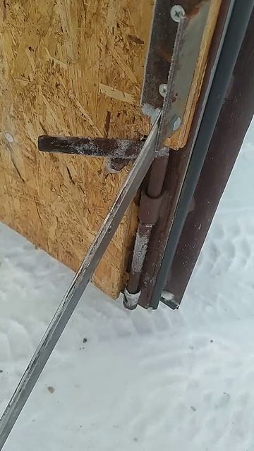 Простой и дешёвый упор гаражных ворот смотреть онлайн