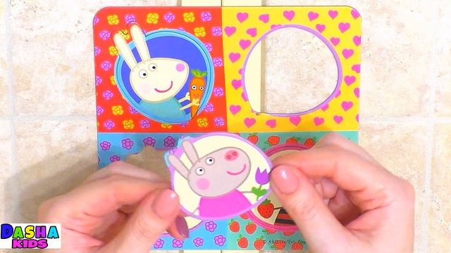 Пазлы Свинка и лучшие друзья - Собираем пазлы для малышей Peppa Pig | Dasha Kids