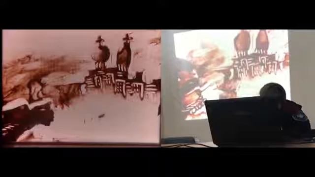Песочное шоу "Курск любимый город" "Гранит". Финал "Делай, как я!" Работа Афанасьевой Александры