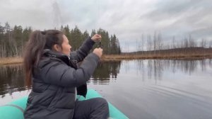 Рыбалка в Ленинградской области. Первый опыт съемок.