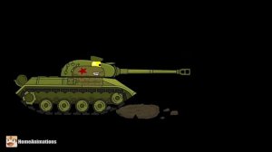 HomeAnimations – Мультики про танки  Засада - Мультики про танки