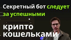Секретный бот для следования за успешными криптокошельками