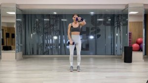 Тренировка для начинающих на все тело с гантелями