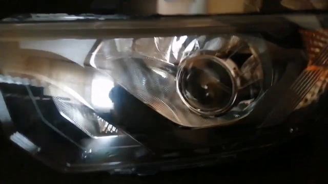 Установка билед линз Aozoom A19 в Лада Гранта. смотреть онлайн