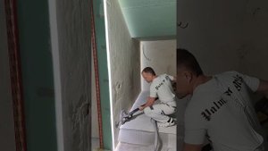 Шлифовка штукатурки мп 75 миркой