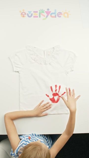 Рисуем на одежде - развлечение для детей #shorts