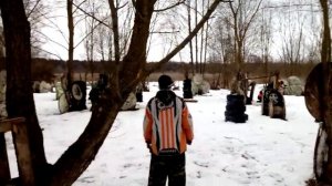 Зимний пейнтбол-Заречаны