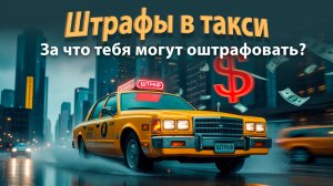 КАКИЕ БЫВАЮТ ШТРАФЫ В ТАКСИ