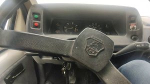 груженная газель на ом601. как едет.