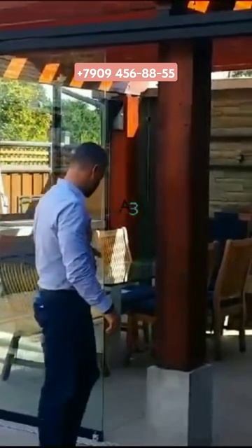 Безрамное Остекление от производителя #стекло #окна #т смотреть онлайн