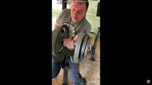 37 килограмм одной рукой от инвалида спортсмена!