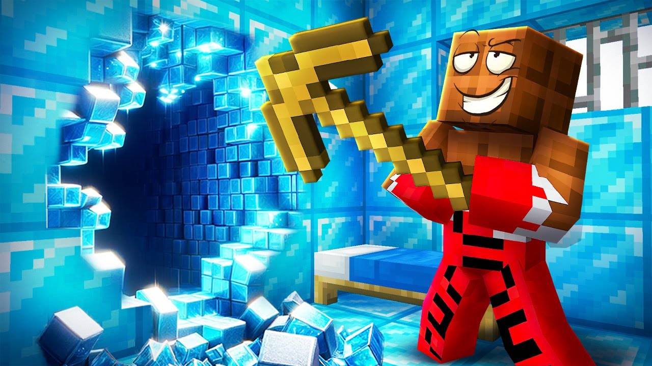 😱 7  БЕЗУМНЫХ  Способов СБЕЖАТЬ из АЛМАЗНОЙ ТЮРЬМЫ в Майнкрафт! Minecraft