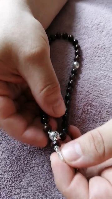 Подарочные мусульманские четки из граната на 33 бусины