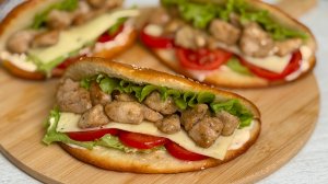 Рецепт булочек, в которые можно положить разную начинку: у меня с из курицей и овощами