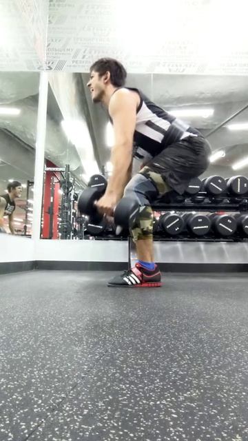 Цикл 4. 1н1д: тяга гантелей в наклоне с паузой. 14кг смотреть онлайн