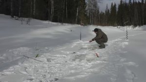 Рыбалка на хариуса 2025 март. Ищем крупного хариуса на т?