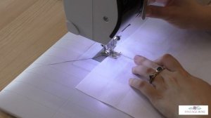 Урок 10.Шов 2 - Расстрочной  и создание тоннелей для косточек