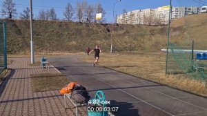 Тренировка. Спринт 30 и 50 метров. Техника бега. 13 апреля