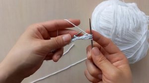 Как вязать узор  РИС спицами?| How to Knit the RICE Stitch pattern?|  ЛЕГКИЕ УЗОРЫ СПИЦАМИ.