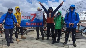 Лавина со склонов горы Донгуз-Орун. 12 мая 2025 года