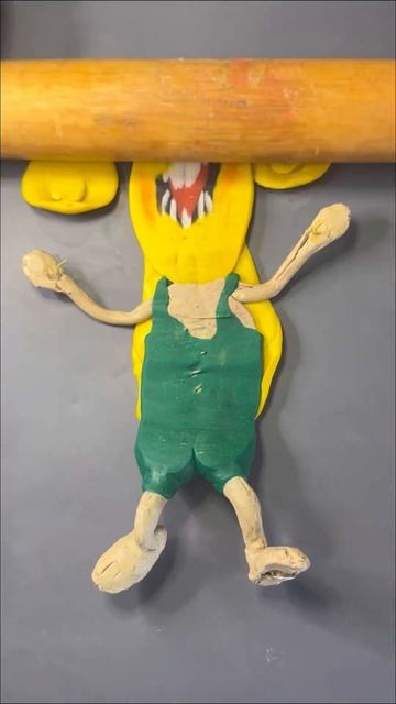 Bonzo from Poppy Playtime #sculpting #plasticine #clayart #poppyplaytime смотреть онлайн