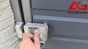 ТРЕНД 2024 год. Откатные ворота с калиткой из профлиста #