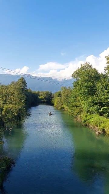 Абхазия, сплав по Чёрной речке до Чёрного моря смотреть онлайн