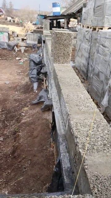 Строю дом из арболитовых блоков. смотреть онлайн