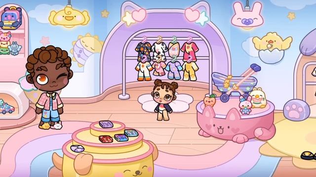 тутор как сделать много одежды для детей💕🤩//аватар в смотреть онлайн