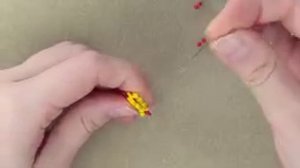 Сердце из бисера