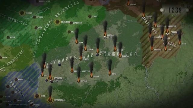 История России. Маховик Истории. Монгольское Нашествие.19.Осада и взятие Чернигова, Мурома и Клязьмы