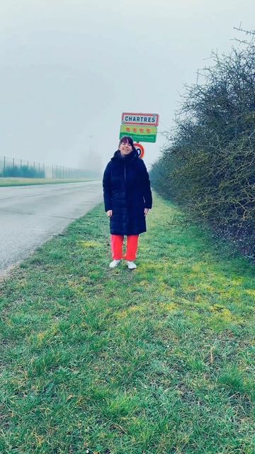 Еду в бассейн. Туман стоит невероятный 😁 23.02.2025 Chartres Fra