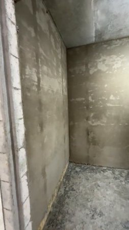 Ремонт квартиры в ЖК Западный порт. Механизированная штукатурка стен