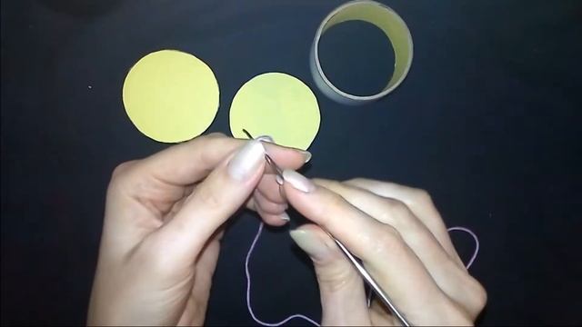 Простая коробочка - шкатулка для мелочей из картона и бумаги