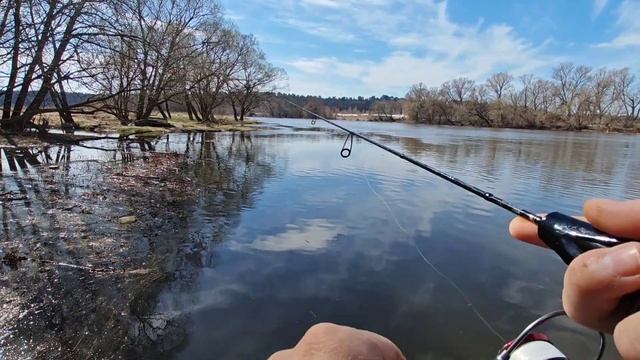 Вторая рыбалка с Mifine Microbite Ajing. Первая рыбалка с катушк? смотреть онлайн