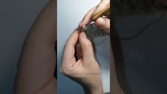 Простой узор крючком. Вязание крючком для начинающих.