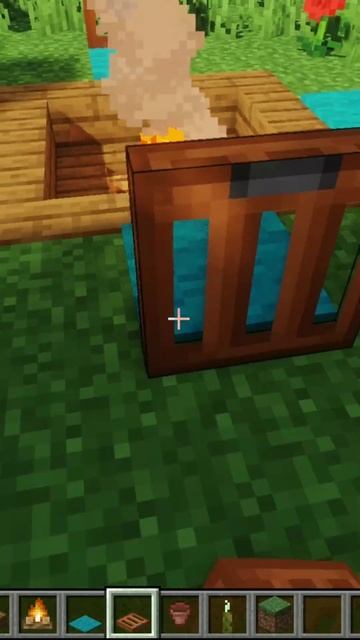 КРАСИВОЕ МЕСТО ДЛЯ ПОСИДЕЛОК В МАЙНКРАФТ #shorts смотреть онлайн