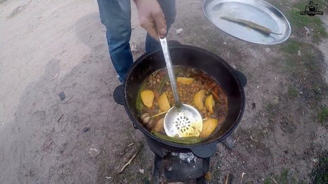 Плов в казане. Технология приготовления.
