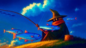 Неуловимая РЫБА и ГРУСТНЫЙ РЫБАК мультфильм Hooked