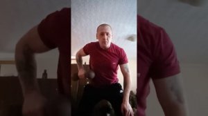 ежедневная зарядка с гантелей день 38