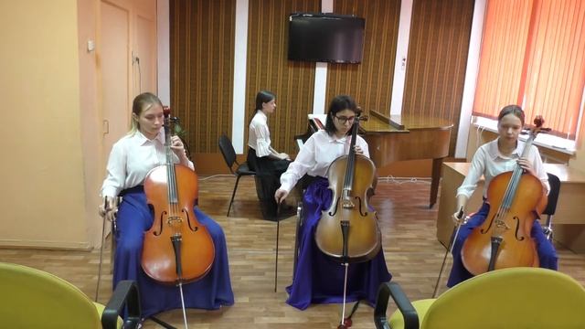 Ансамбль "Виола". ДМШ № 12. г.Ленинск-Кузнецкий. смотреть онлайн